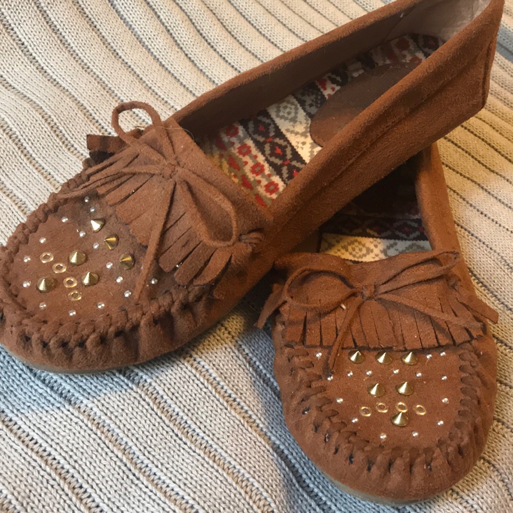 Selena Gomez studded Moccasins